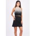 Lace & Beads Janine Black Top