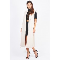Tfnc Tasha Beige Waistcoat