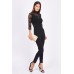 Tfnc Sora Black Jumpsuit