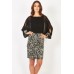 Lace & Beads Rosyka Black Embellished Dress