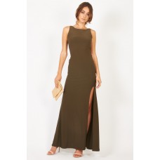 Tfnc Fatima Khaki Maxi Dress