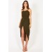 Tfnc Zeus Khaki Dress