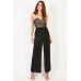 Tfnc Palazzo Black Jumpsuit