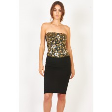 Tfnc Orlena Navy Sequin Top