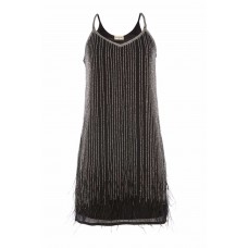 Lace & Beads Texas Black Embellished Dress