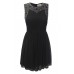 Lace & Beads Becky Black Dress