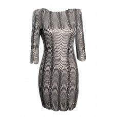 Tfnc Brenna Bodycon Grey Sequin Dress