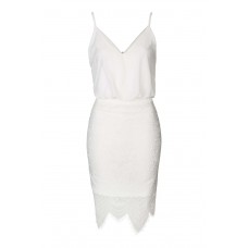 Tfnc Ania White Cami Dress