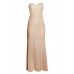 Tfnc Gaynor Nude Sequin Maxi Dress