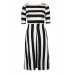 Tfnc Maria Black Midi Dress