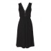Tfnc Nadege Black Midi Dress