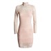 Tfnc Rosalie Pink Bodycon Dress