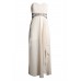 Tfnc Cadence Nude Maxi Embellished Dress
