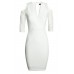Tfnc Lizie White Bodycon Dress