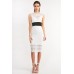 Tfnc Gaella White Bodycon Dress