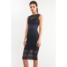 Tfnc Gaella Navy Bodycon Dress