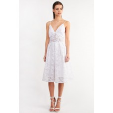 Tfnc Vanda White Dress