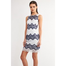 Tfnc Carla Lace White Dress