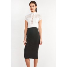 Tfnc Angela White Bodycon Dress