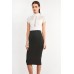 Tfnc Angela White Bodycon Dress