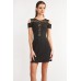 Tfnc Lusia Black Mini Dress