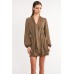 Tfnc Anila Khaki Dress