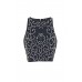Lace & Beads Penny Navy Top