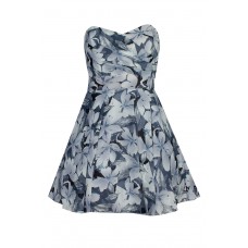 Tfnc Minnie Blue Bandeau Dress