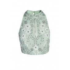 Lace & Beads Beverly Mint Top