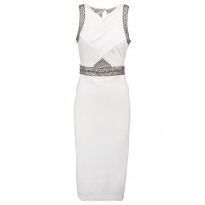 Tfnc Yalanna White Embellished Dress