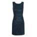 Lace & Beads Brittany Navy Embellished Dress