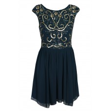 Lace & Beads Grace Navy Dress