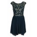 Lace & Beads Grace Navy Dress