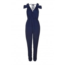 Tfnc Hannah Navy Jumpsuit