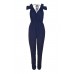 Tfnc Hannah Navy Jumpsuit