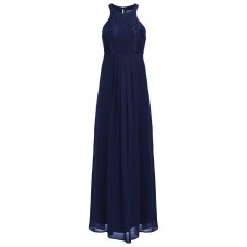 Lace & Beads Elanor Navy Maxi Dress