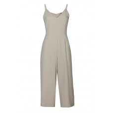 Tfnc Chamia Beige Jumpsuit