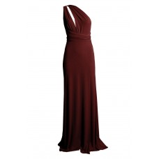 Tfnc Multi Way Burgandy Maxi Dress