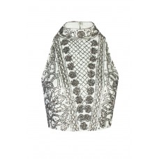 Lace & Beads Acadia White Top