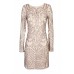 Lace & Beads Brooklyn Pink Embellished Dress
