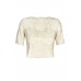 Lace & Beads Opal Cream Top