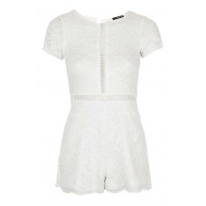 Tfnc Kenza White Playsuit