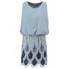 Lace & Beads Sharon Angela Grey Mist Embellished Dress