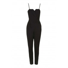 Walg Tailored Detail Black Jumpsuit