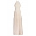 Tfnc Serene Nude Maxi Dress