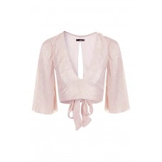 Tfnc Myrella Pink Crop Top
