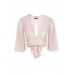 Tfnc Myrella Pink Crop Top