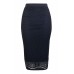 Tfnc Lee Lee Navy Skirt