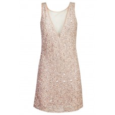 Lace & Beads Picasso Pink Embellished Dress