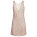 Lace & Beads Picasso Pink Embellished Dress